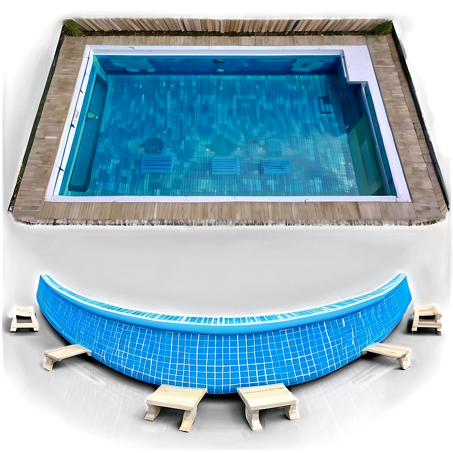 Inground Swimming Pool Png 34 PNG