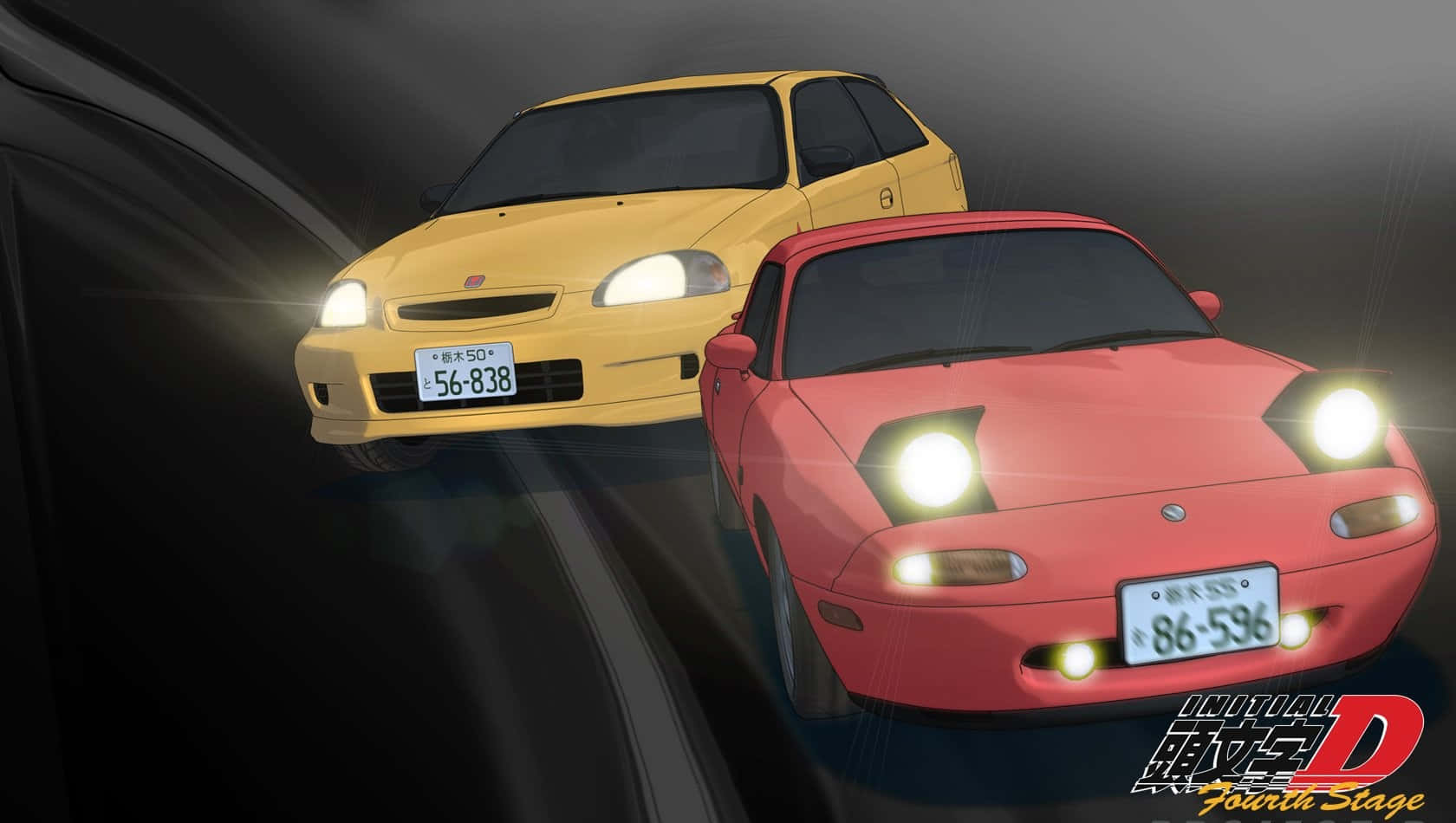 Mazda RX-7 Type R And Type RS Initial D Background