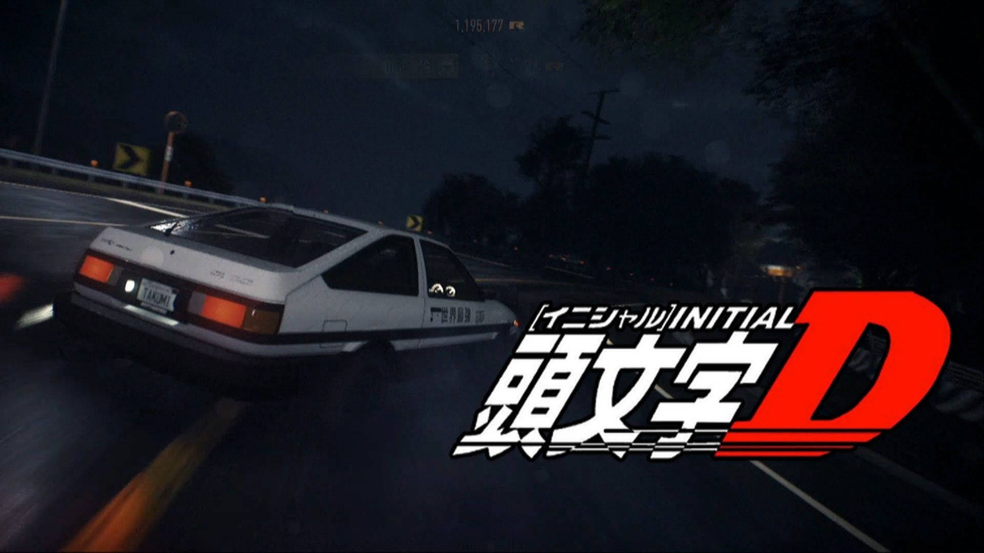 Initial D Graphic Poster Wallpaper