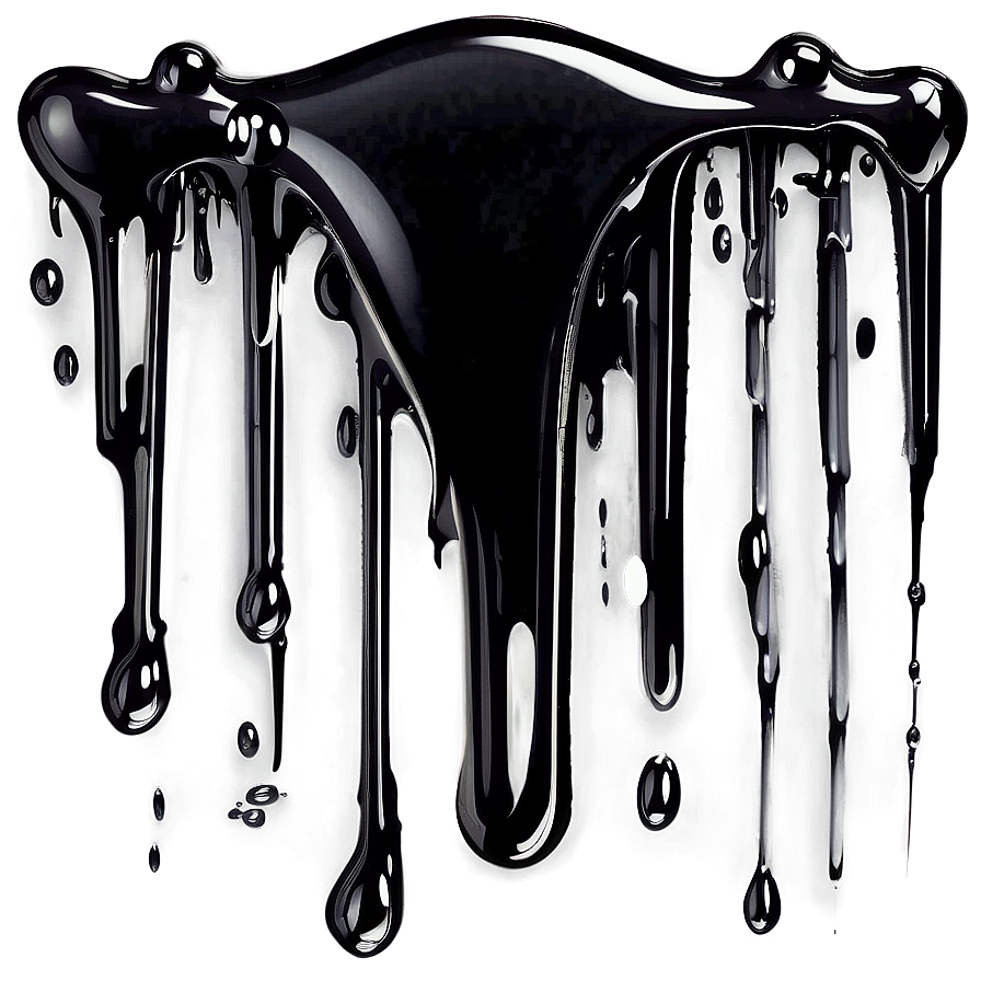 Download Ink Paint Drip Black Png 06122024 | Wallpapers.com