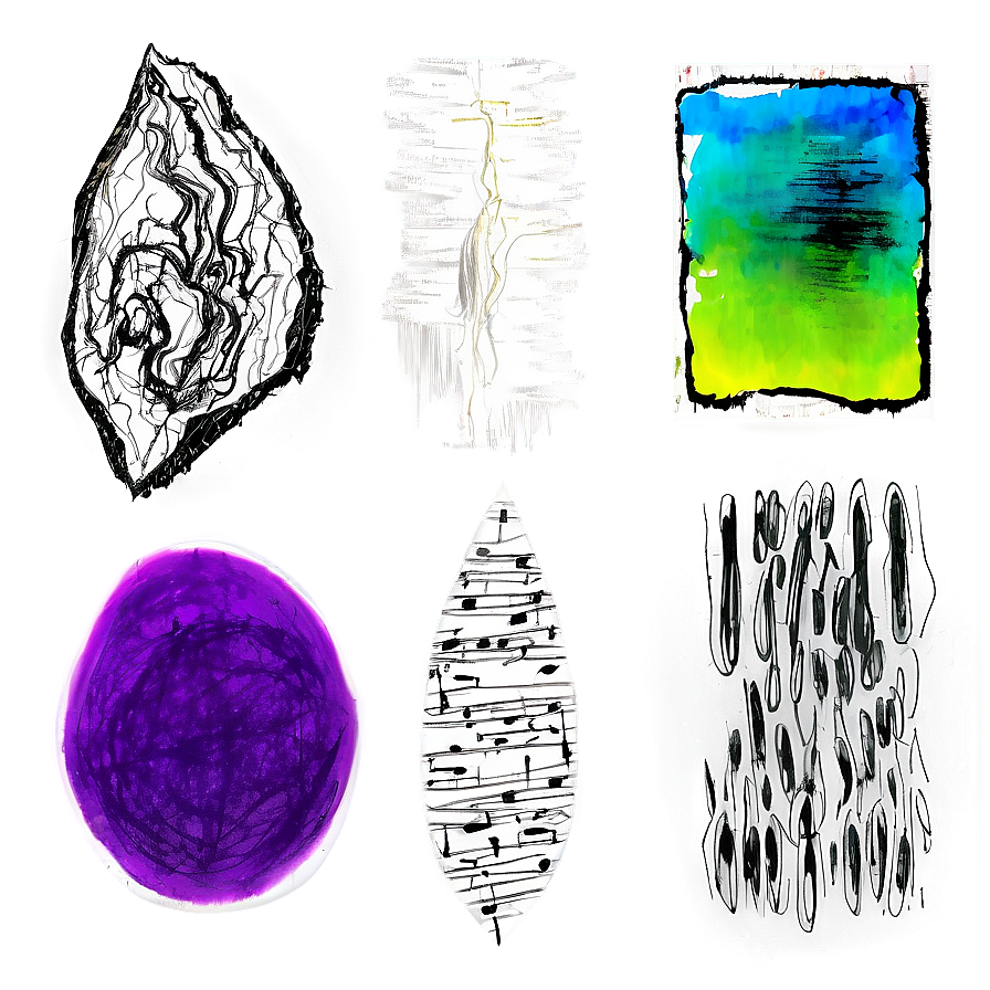 Ink Scribble Textures Png Qey PNG