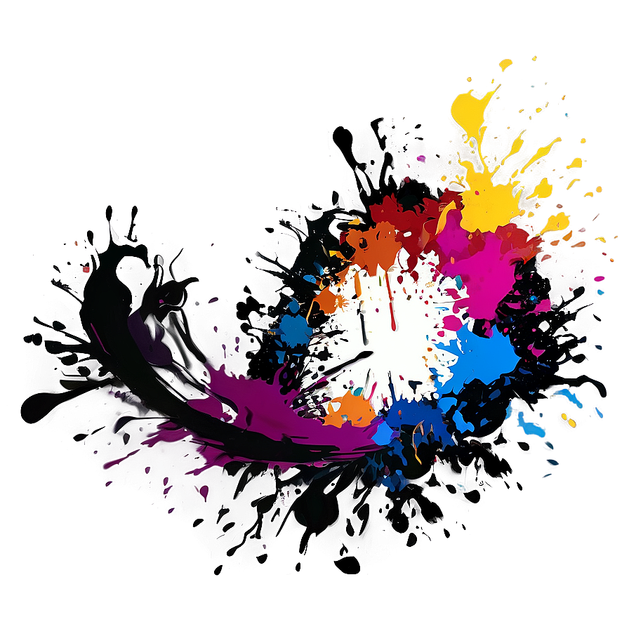 Ink Splatter Print Png 81 PNG