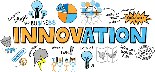 Download Innovation_ Concept_ Collage | Wallpapers.com