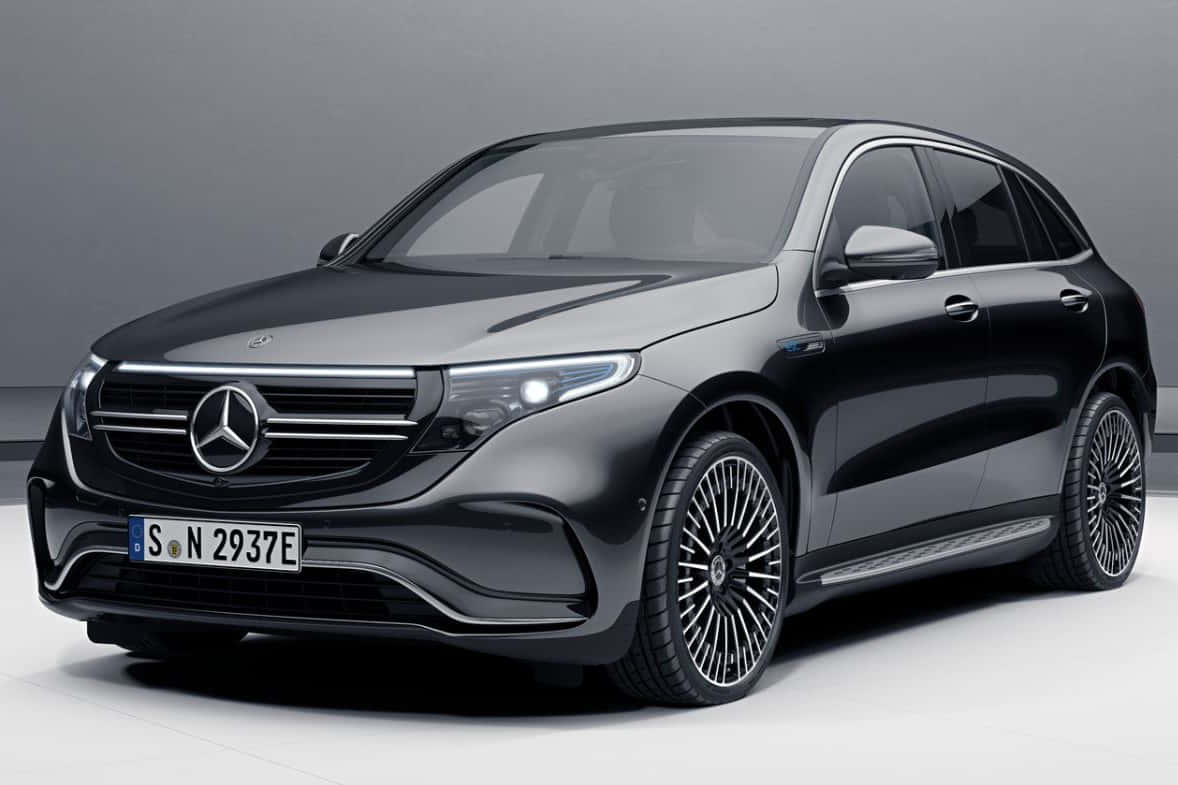 Innovative Luxury In Motion - Mercedes Benz Eqc Wallpaper