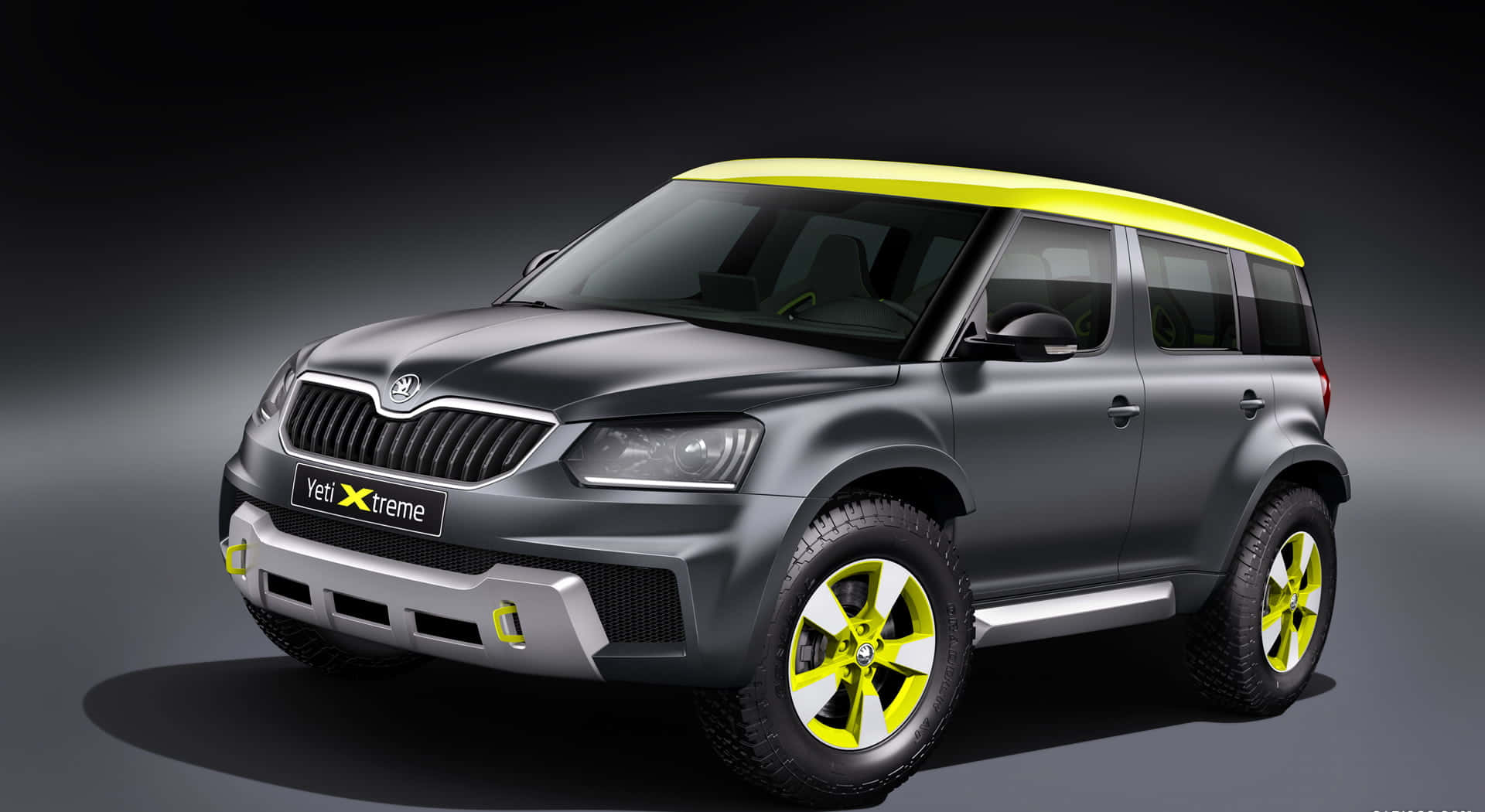 Innovative Skoda Yeti In Stunning Landscape Wallpaper