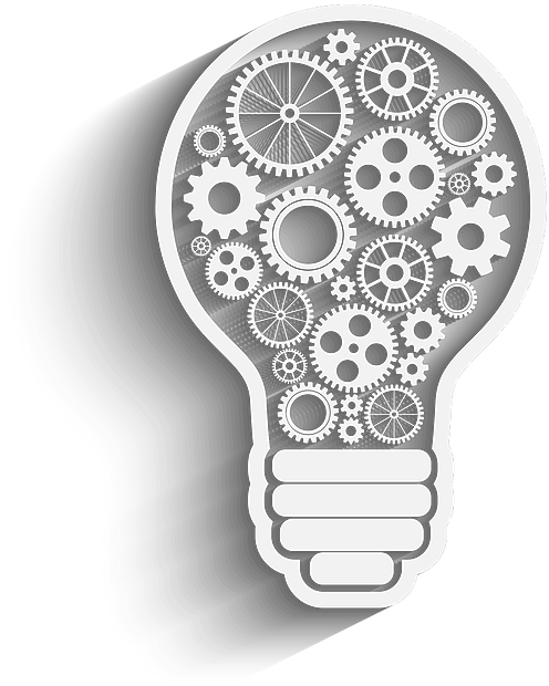 Innovative Thinking Lightbulb Concept SVG