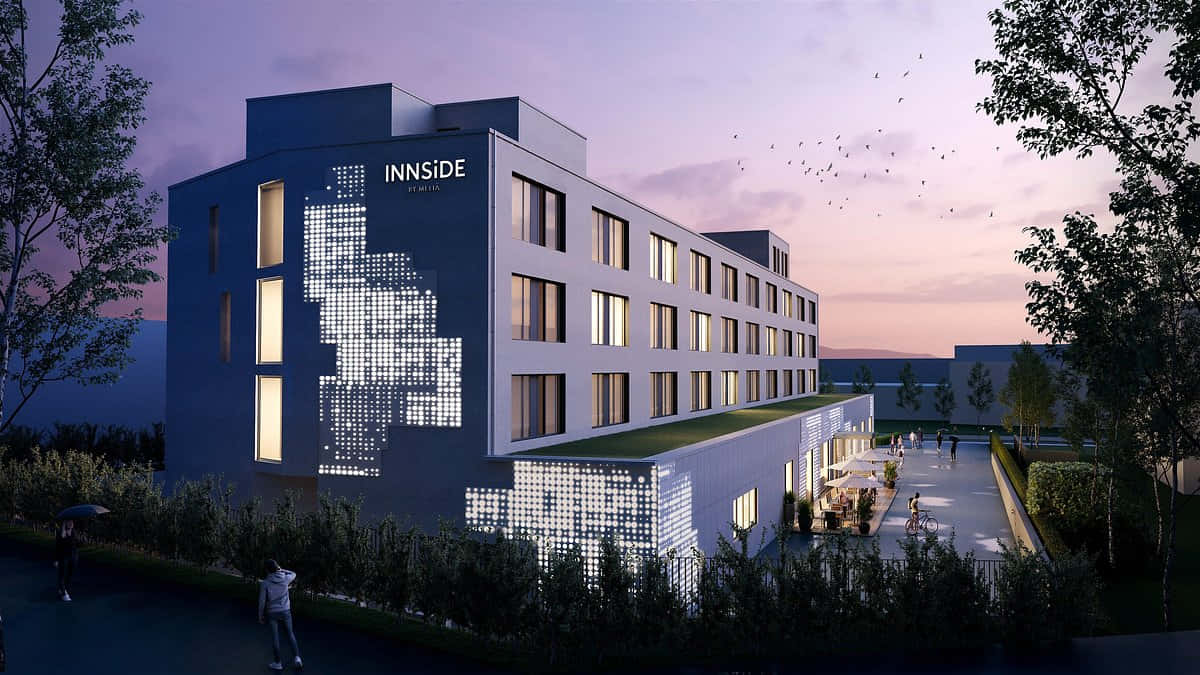 Innside Hotel Twilight Exterior View Wallpaper