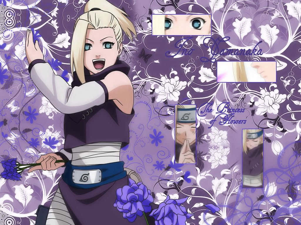 Ino Yamanaka, a powerful kunoichi of the village hidden in the leaves. Wallpaper