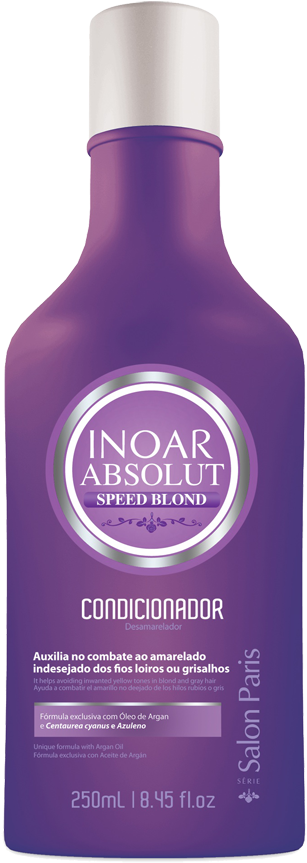 Inoar Absolut Speed Blond Conditioner Bottle PNG