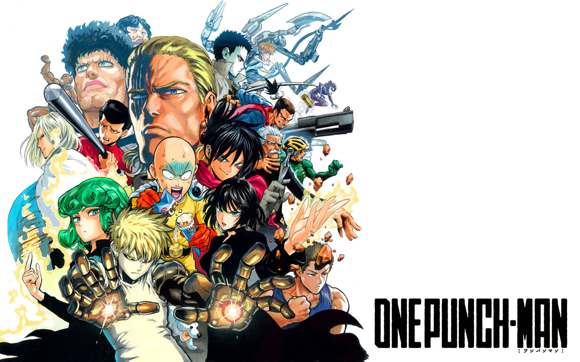 Download Insane One Punch Man Funny Anime Wallpaper 