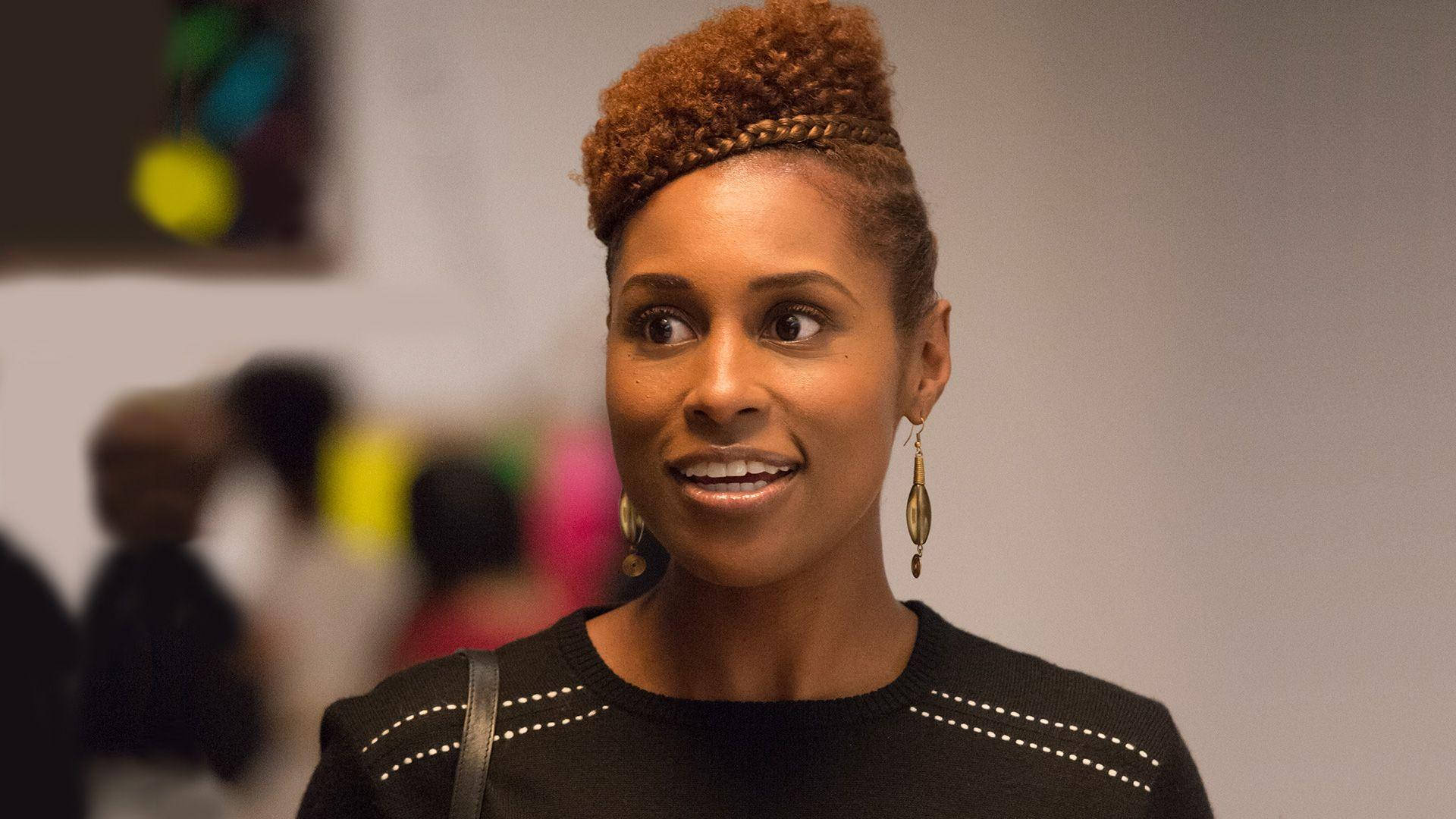 Insecure Creator Issa Rae Smiling Wallpaper