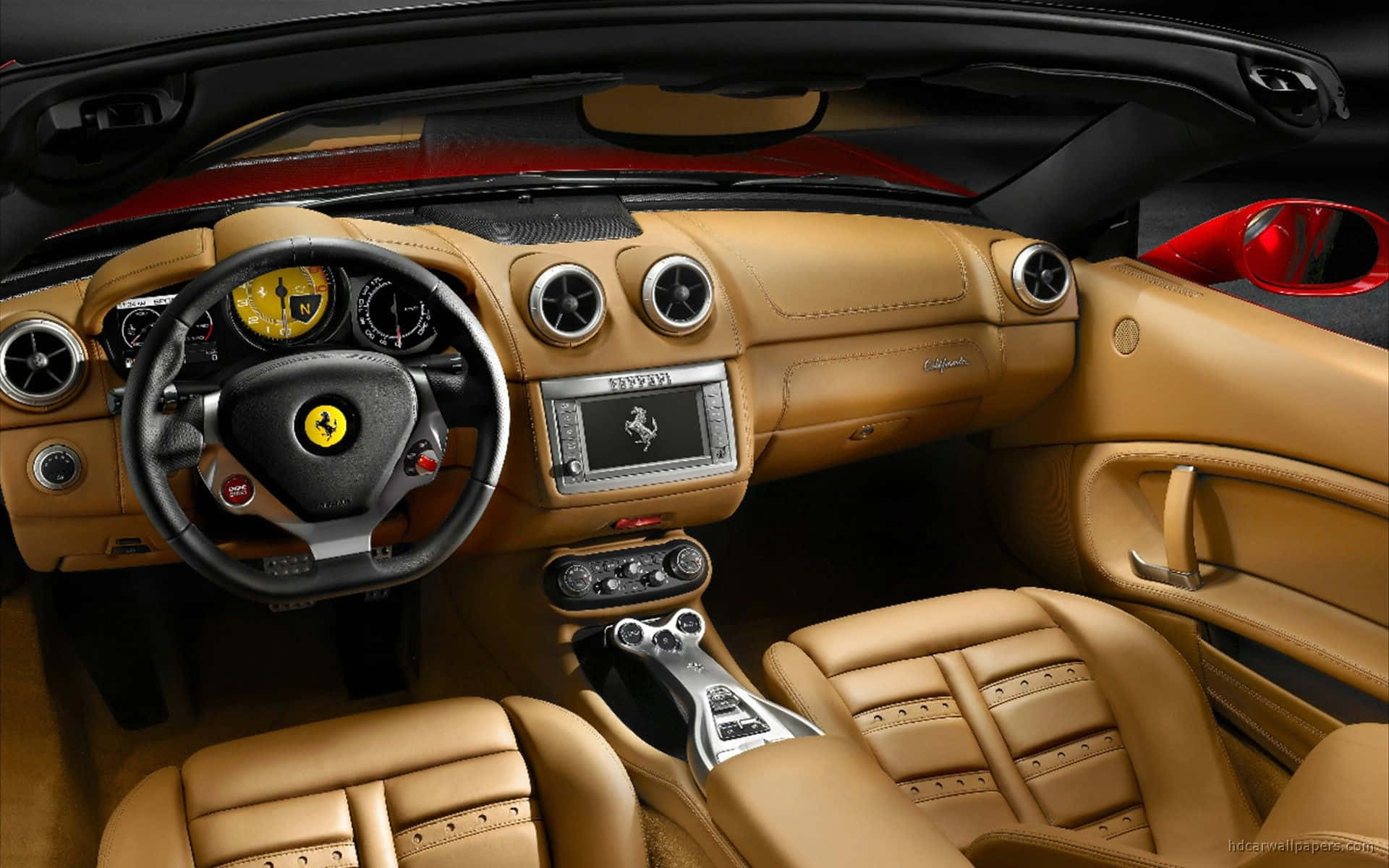 Interiorde Ferrari California