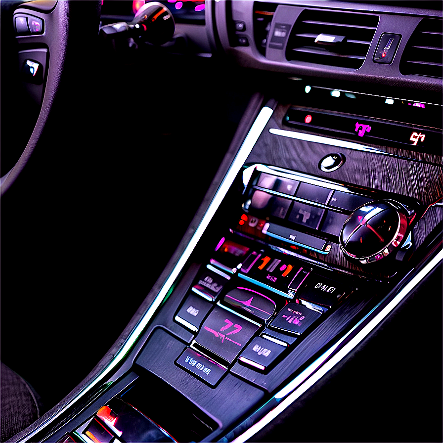 Inside Car Console Png 06252024 PNG