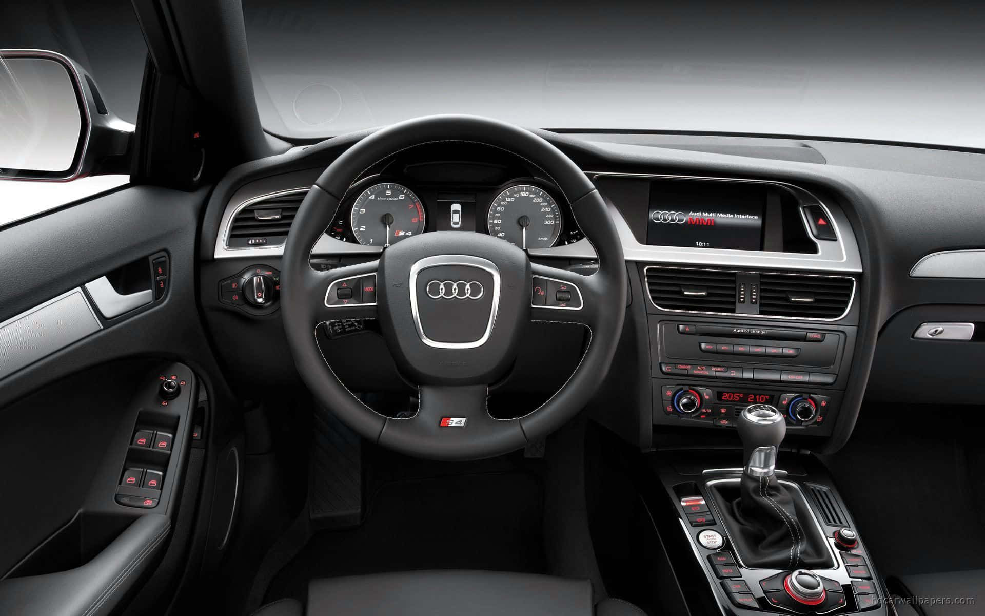 Audi S4 indretningsdesign Wallpaper