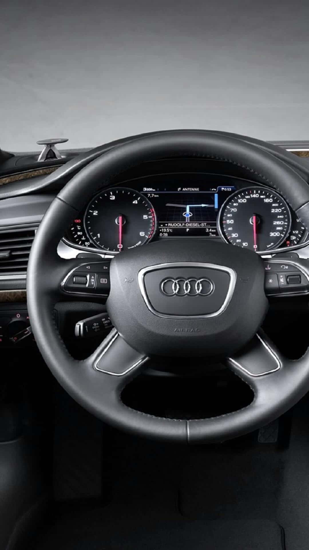 Audi A6 interiørdesign Wallpaper