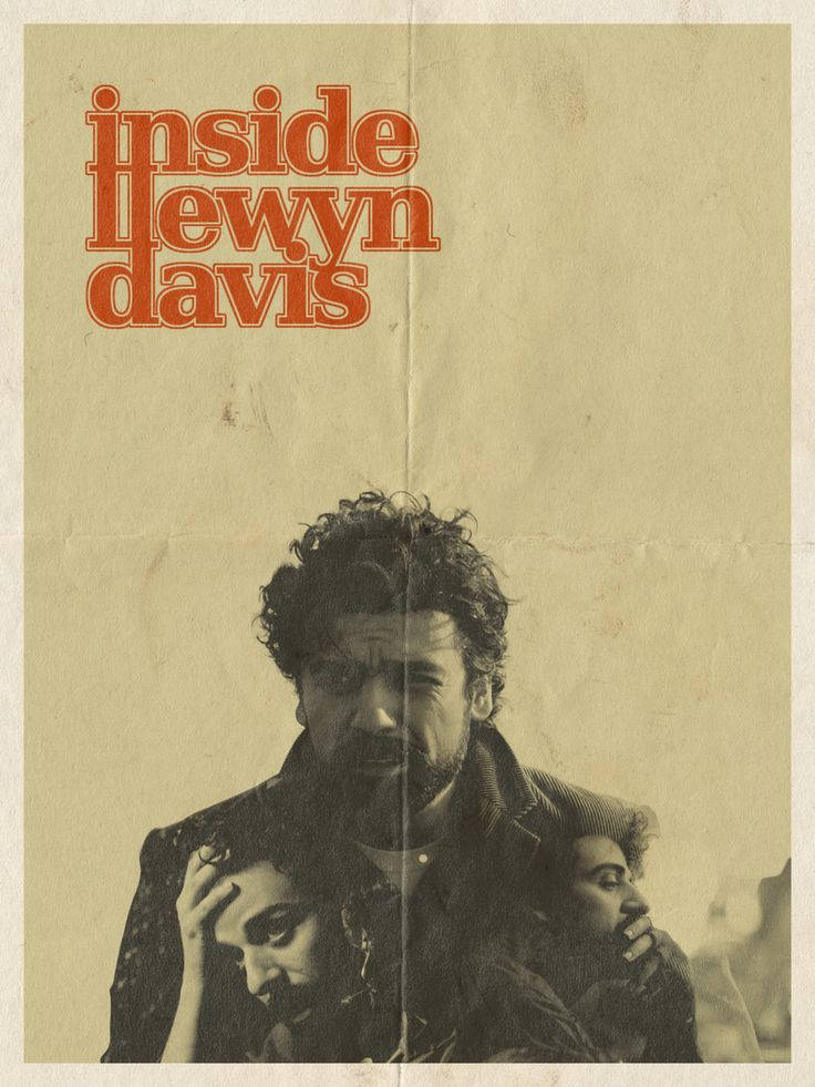 Innanförllewyn Davis Retro Film Poster Wallpaper