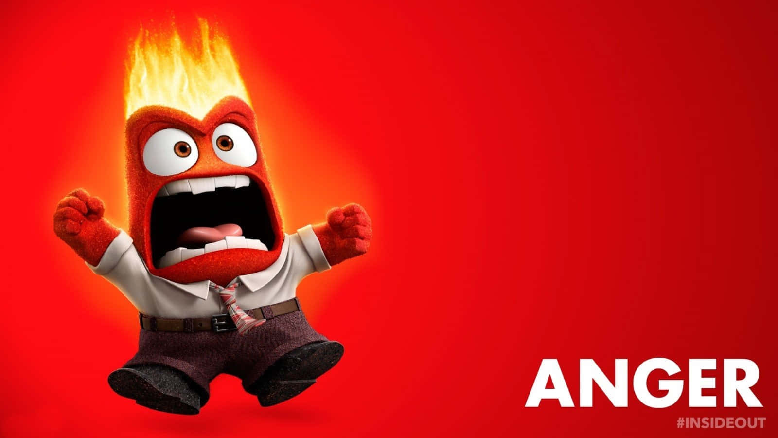 The faces of joy, sadness, and disbelief as seen in Disney Pixar's Inside Out
