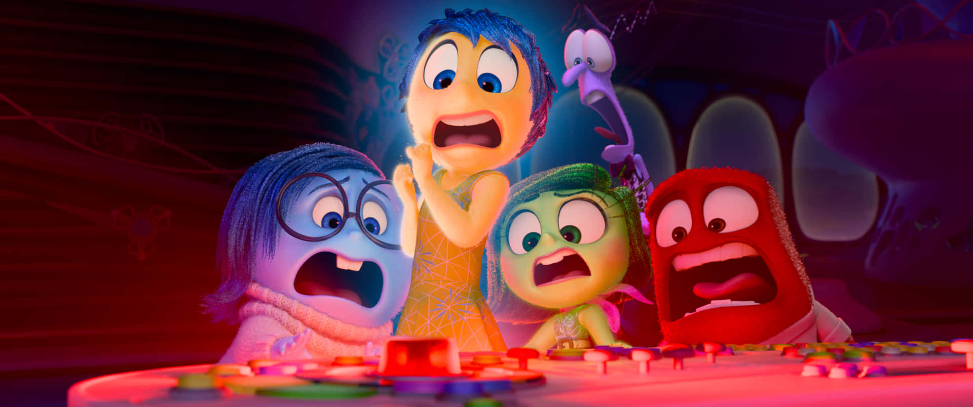 Inside Out Emotions React Wallpaper