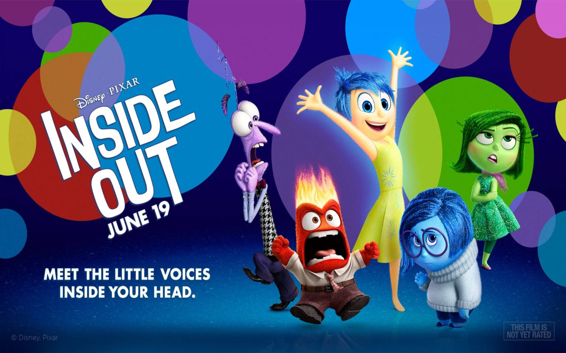 Inside Out Movie Poster Background