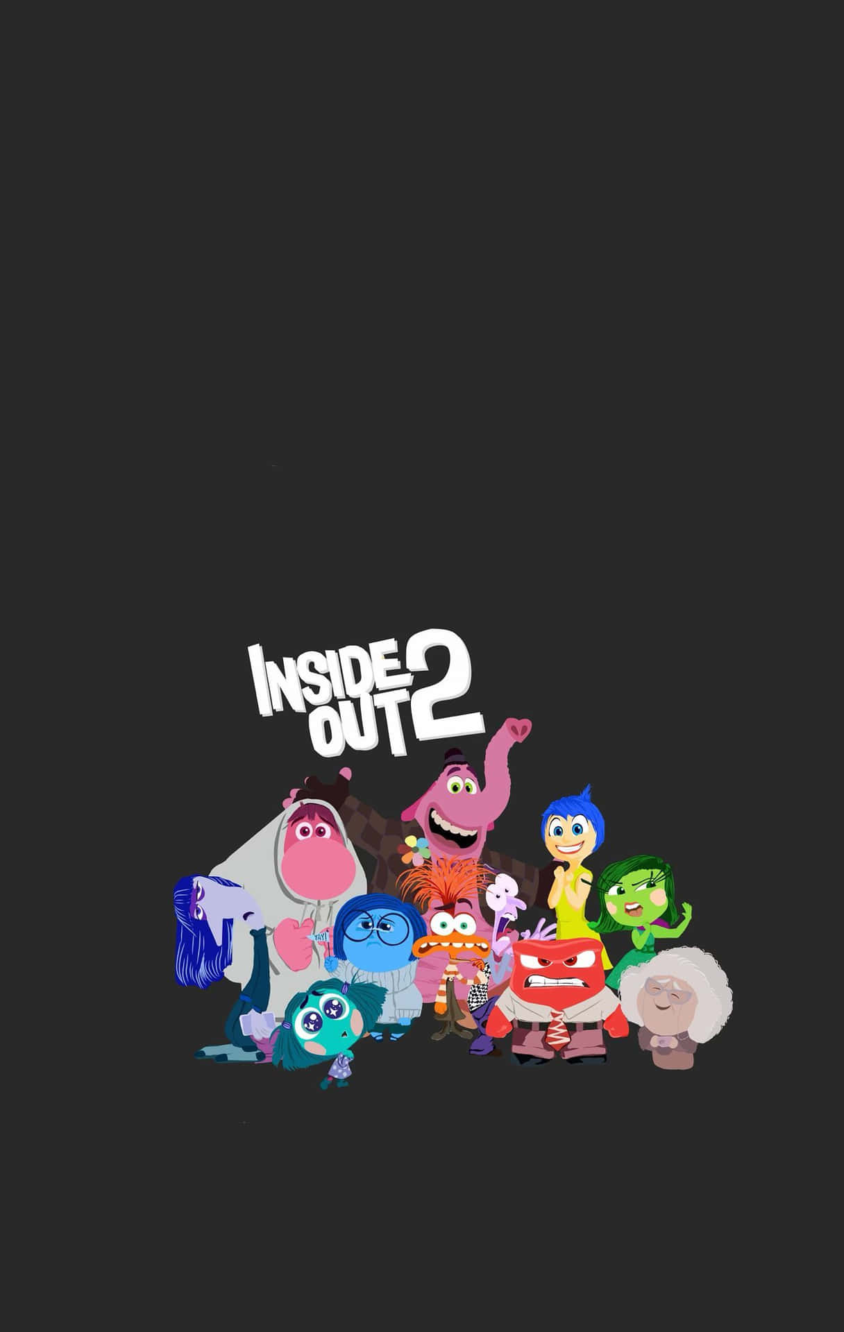 Inside Out2 Animated Characters Wallpaper