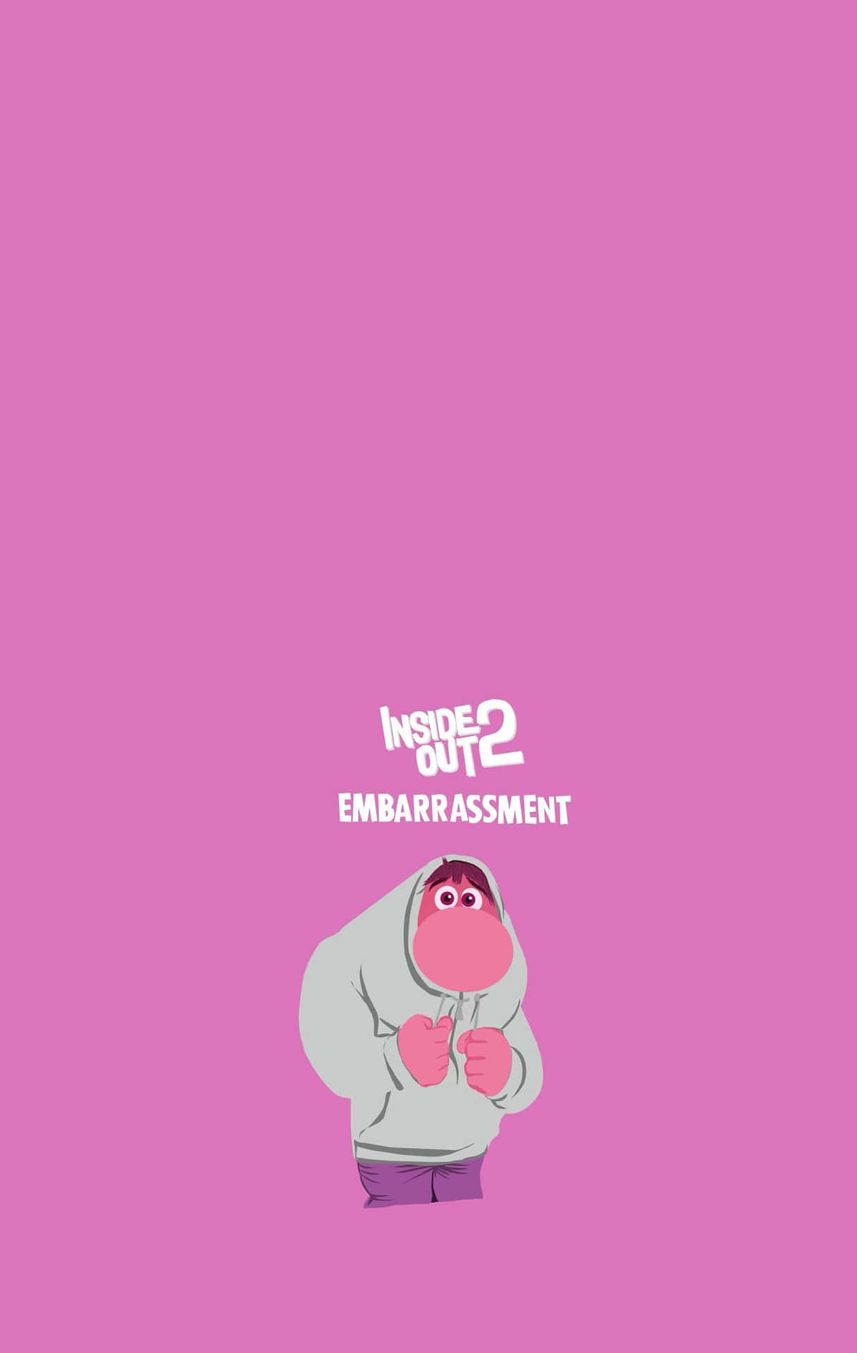 Inside Out2 Embarrassment Character Wallpaper