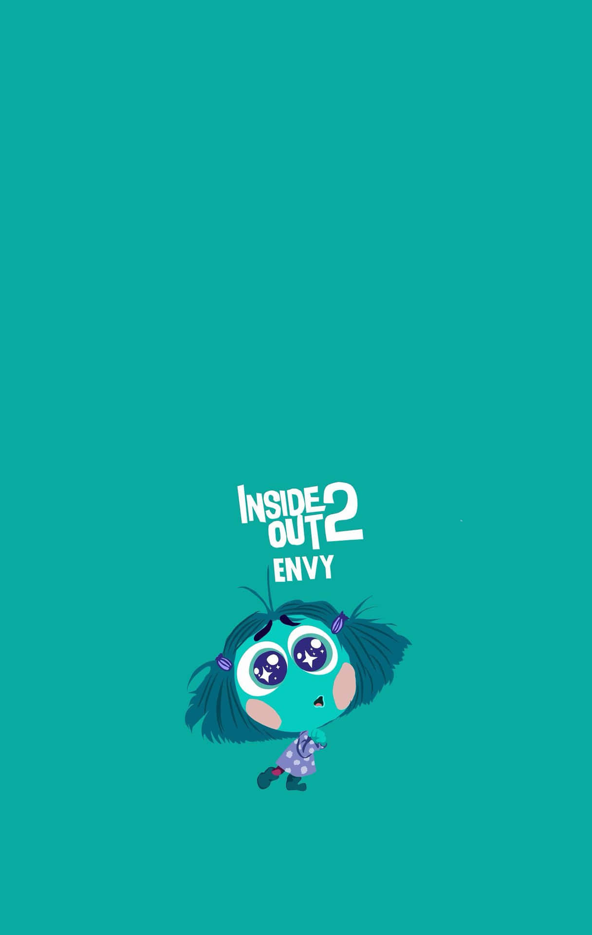 Download Inside Out2 Envy Character Wallpaper | Wallpapers.com