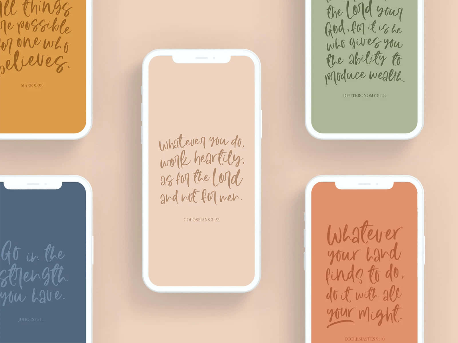 Inspirational Bible Verses Phone Wallpapers Wallpaper