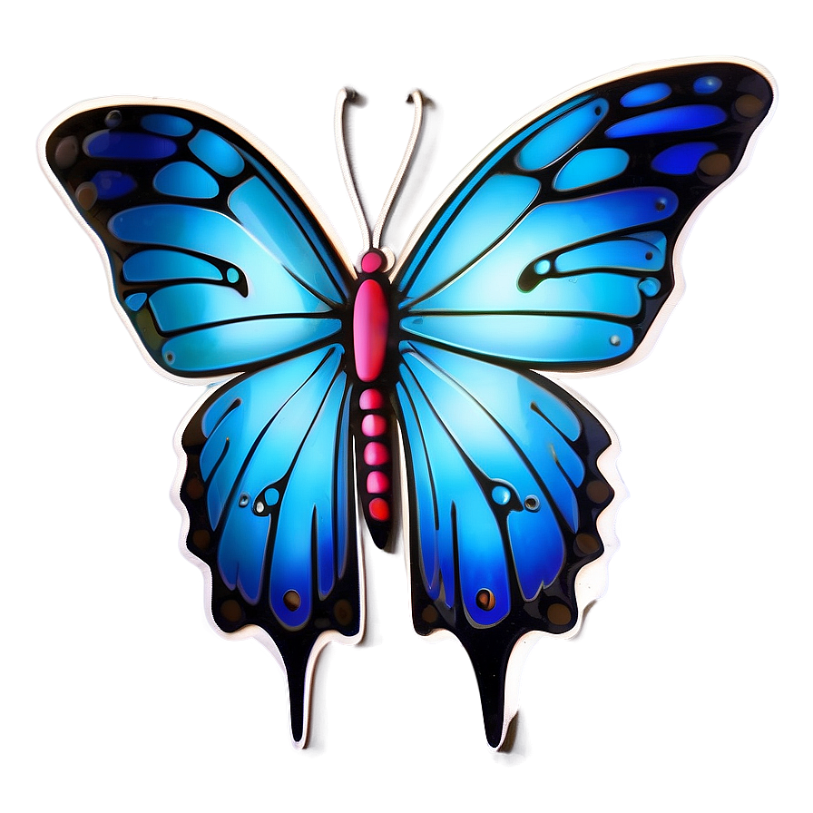 Download Inspirational Butterfly Outline Png Uxg27 | Wallpapers.com