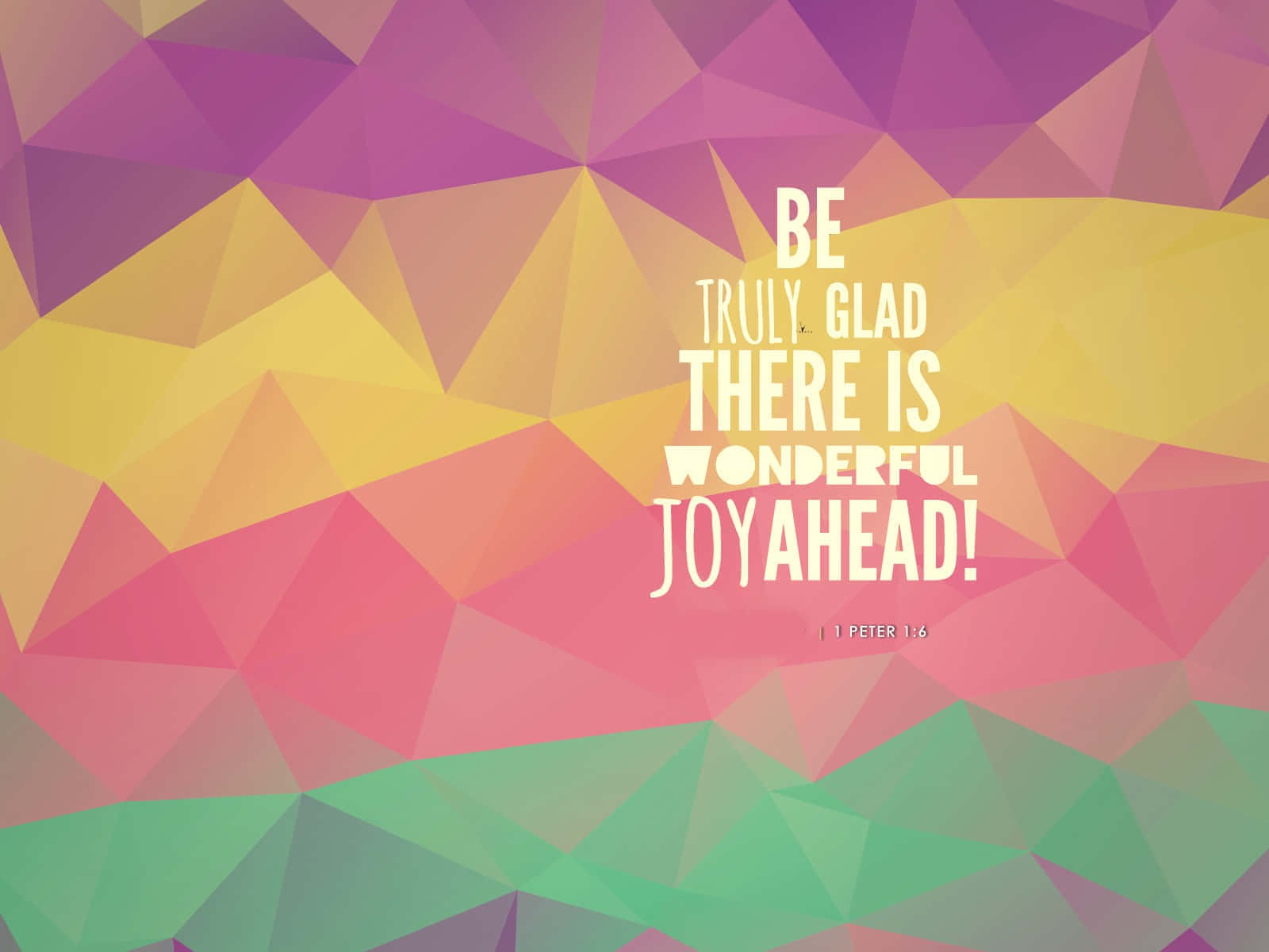 Inspirational Christian Joy Quote Wallpaper