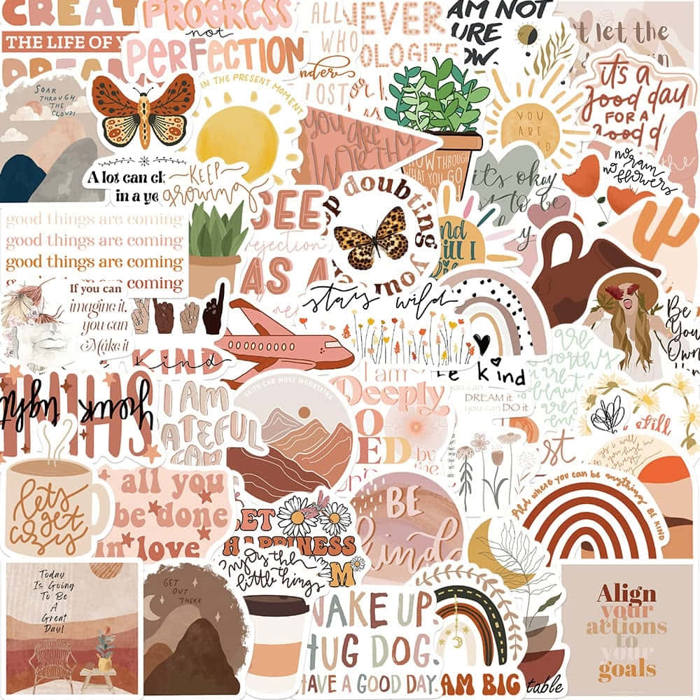 Inspirational Collage Teacher Aesthetic Wallpaper