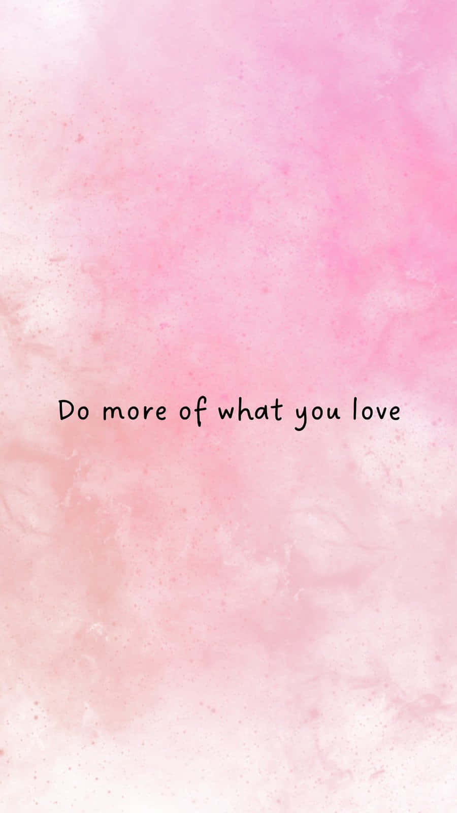 Inspirational Quote Pink Background Wallpaper