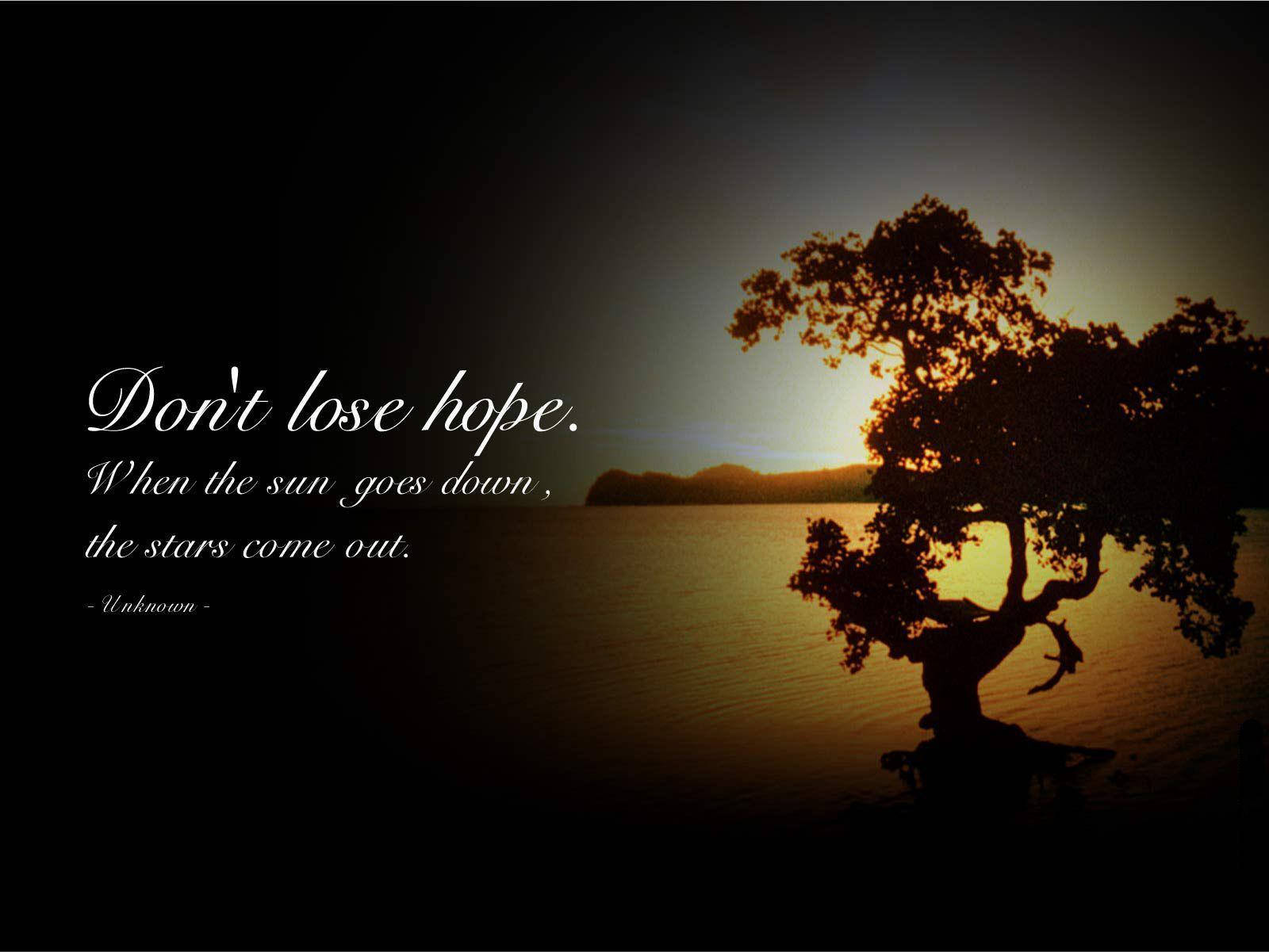 Inspirational Quotes On Hope