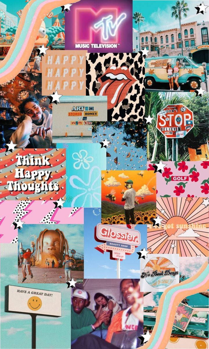 Inspiring Summer Collage Wallpaper