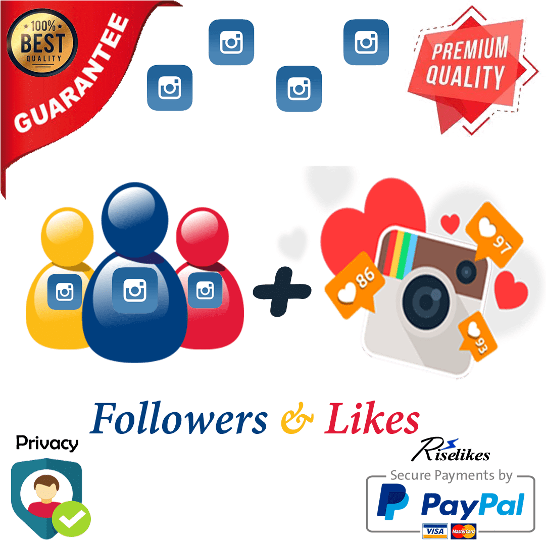 Instagram Followersand Likes Promotion PNG