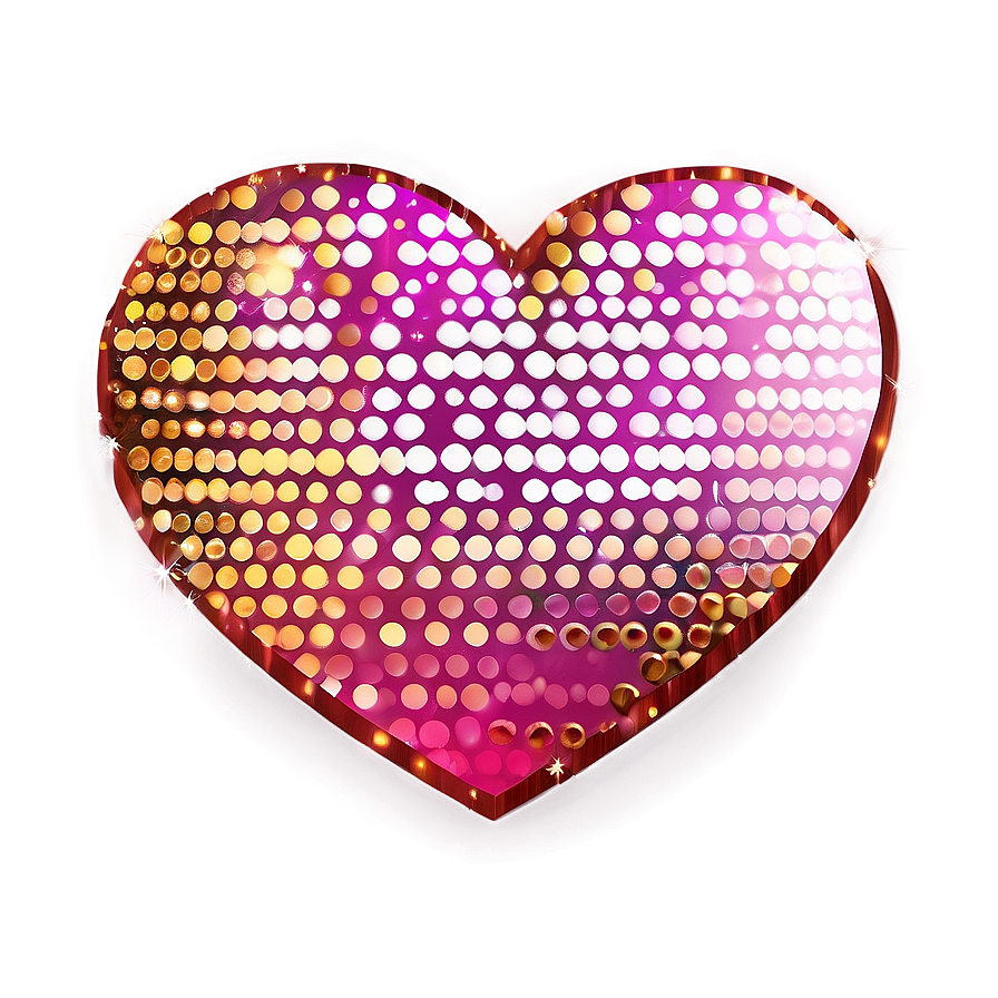 Instagram Heart Glitter Png Ubu PNG