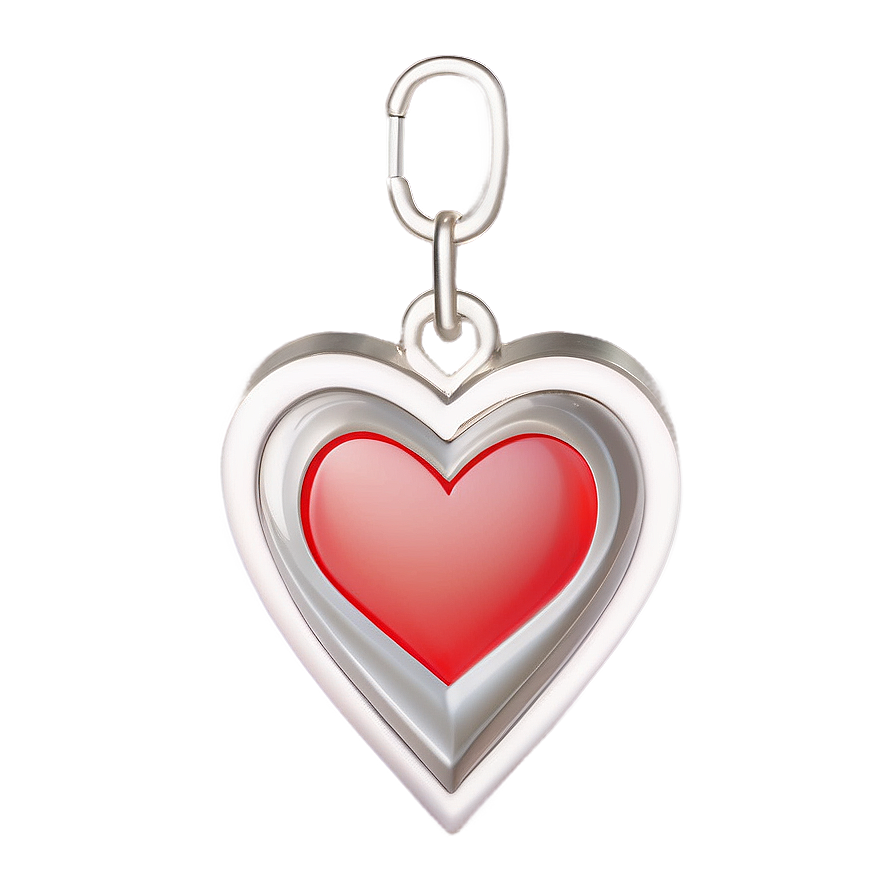 Instagram Heart Keychain Png Nwq55 PNG