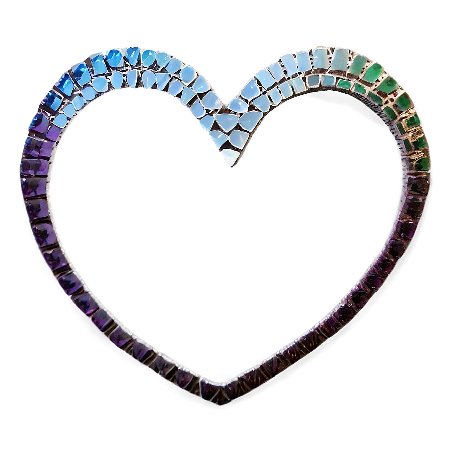 Instagram Heart Mosaic Png Rtb PNG