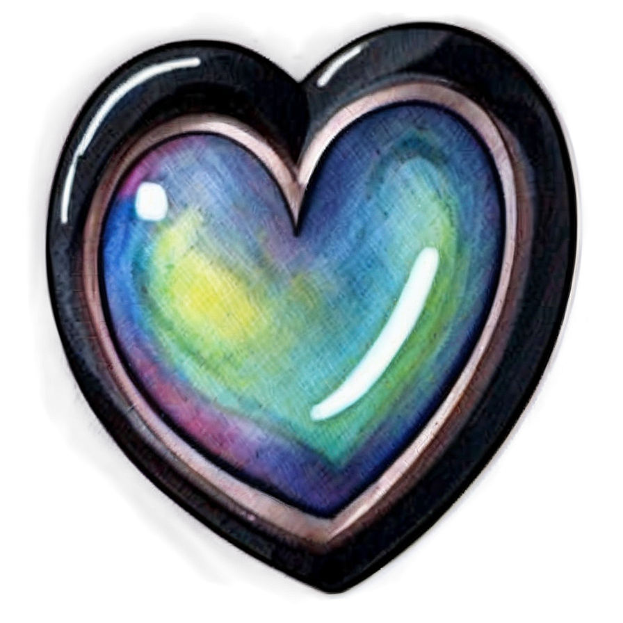 Instagram Heart Watercolor Png 43 PNG