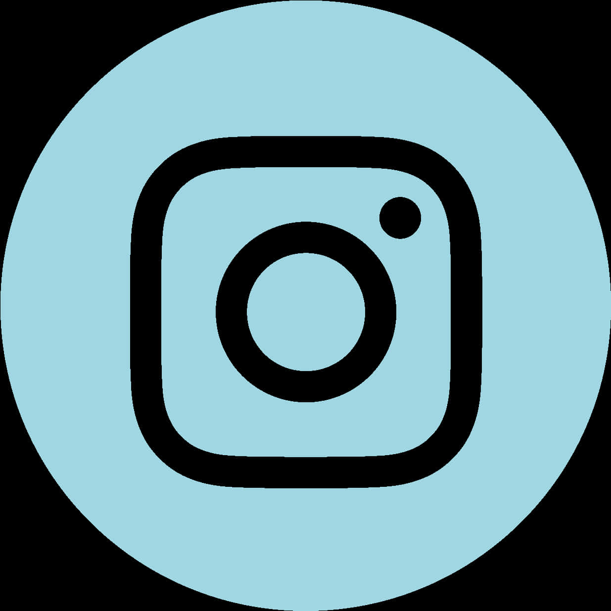 Instagram Icon Circle Background PNG