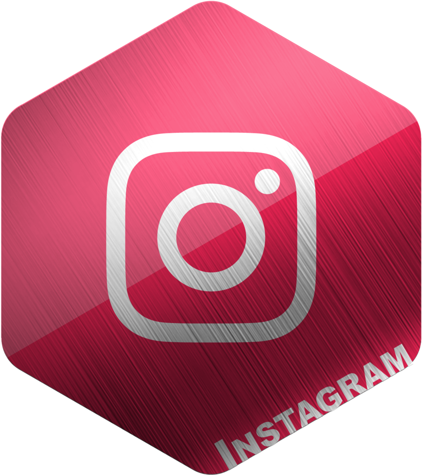 Instagram Logo Hexagon PNG