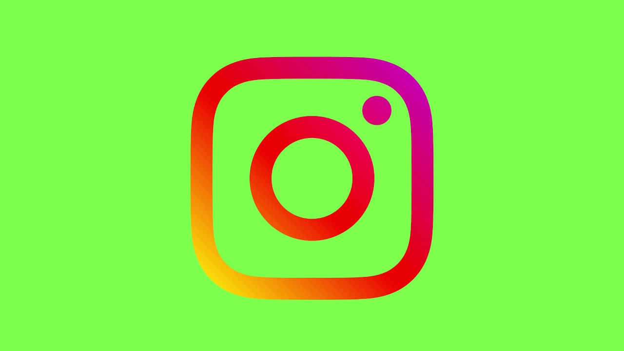 Imagendel Logo De Instagram En Color Verde