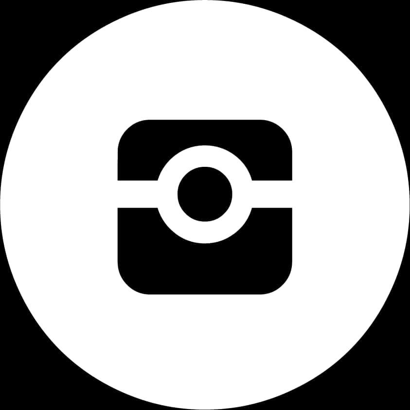 Instagram Logo White Icon PNG