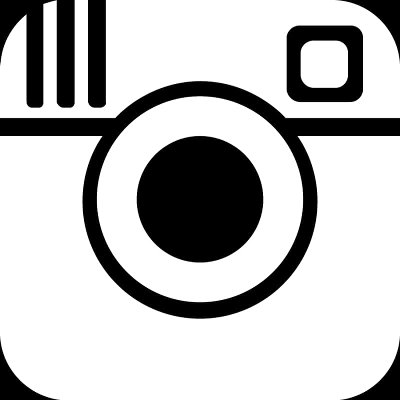 Instagram Logo White Icon PNG