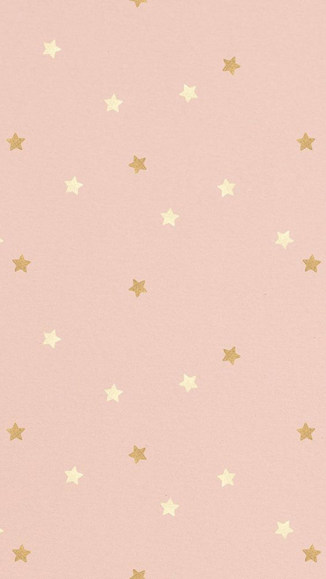 Instagram Story Gold Star Pattern Background