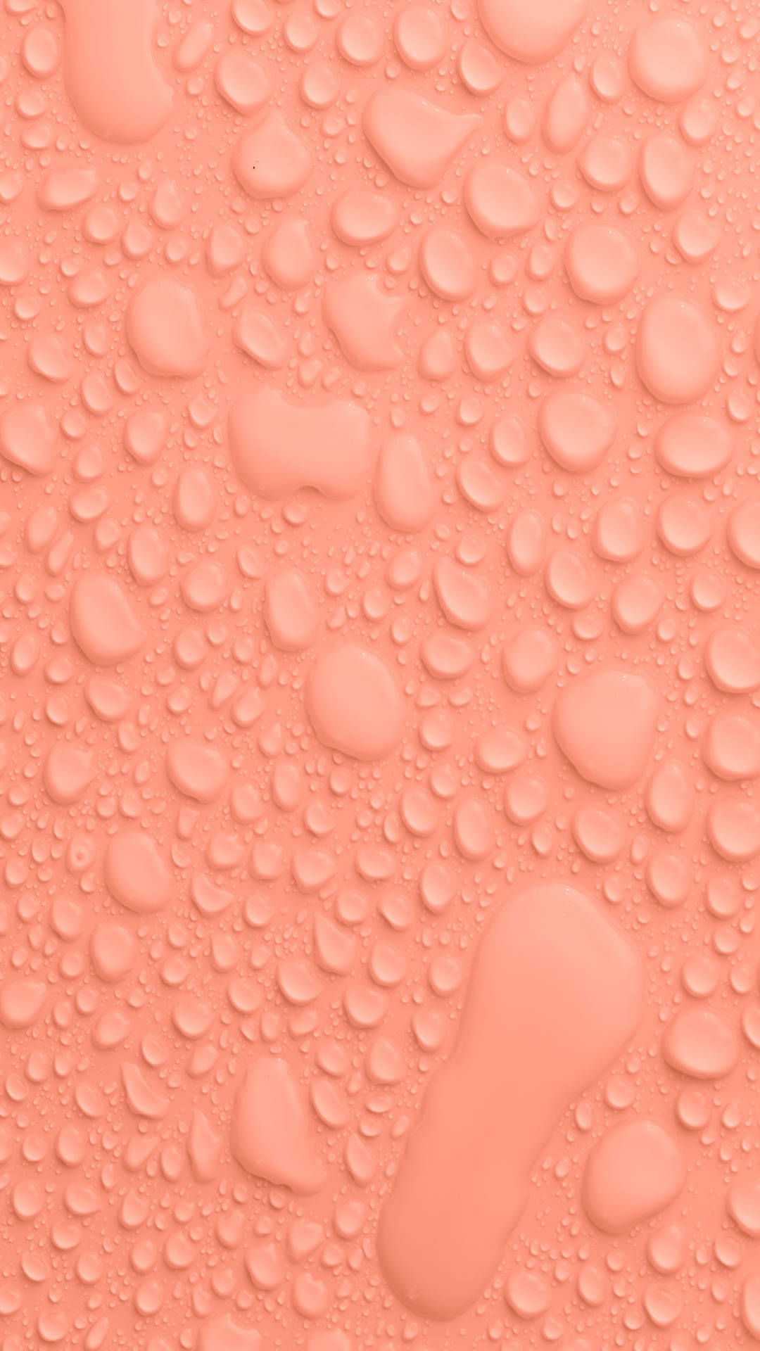 Instagram Story Water Droplets Peach Background Wallpaper