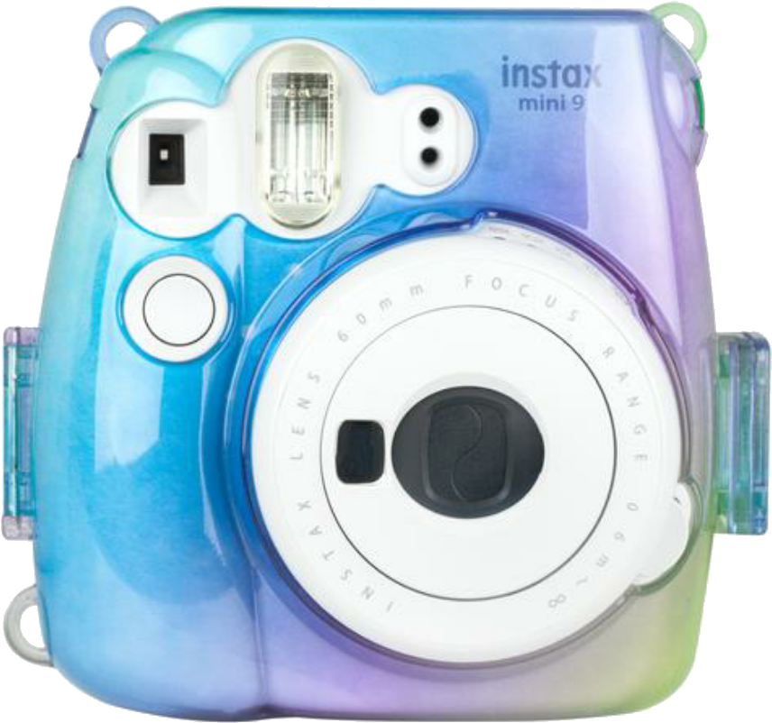 Instax Mini9 Instant Camera Pastel Blue PNG