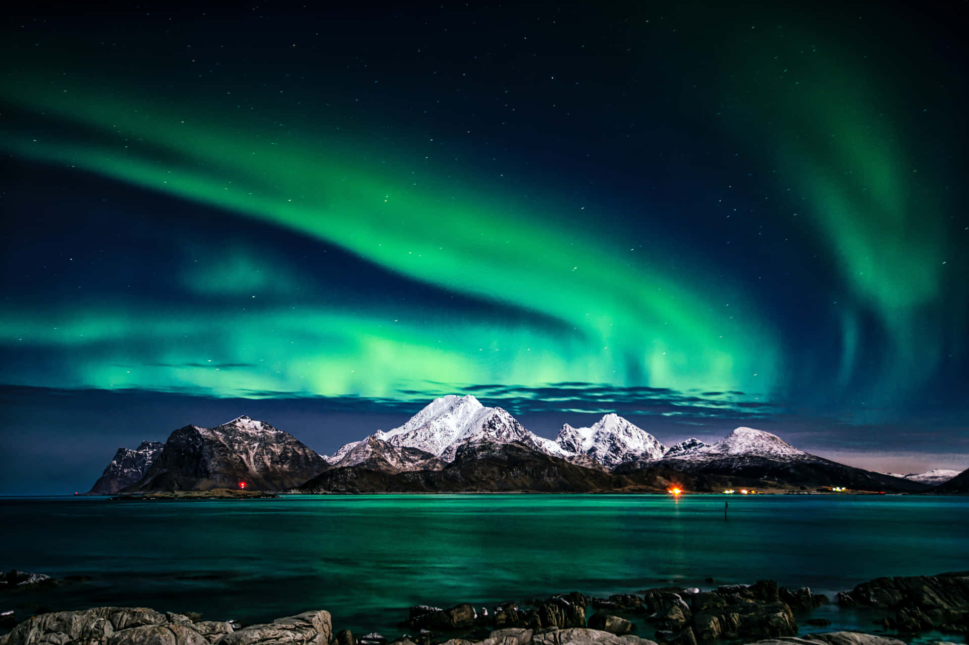 Integral Part Of The Northern Lights Wallpaper