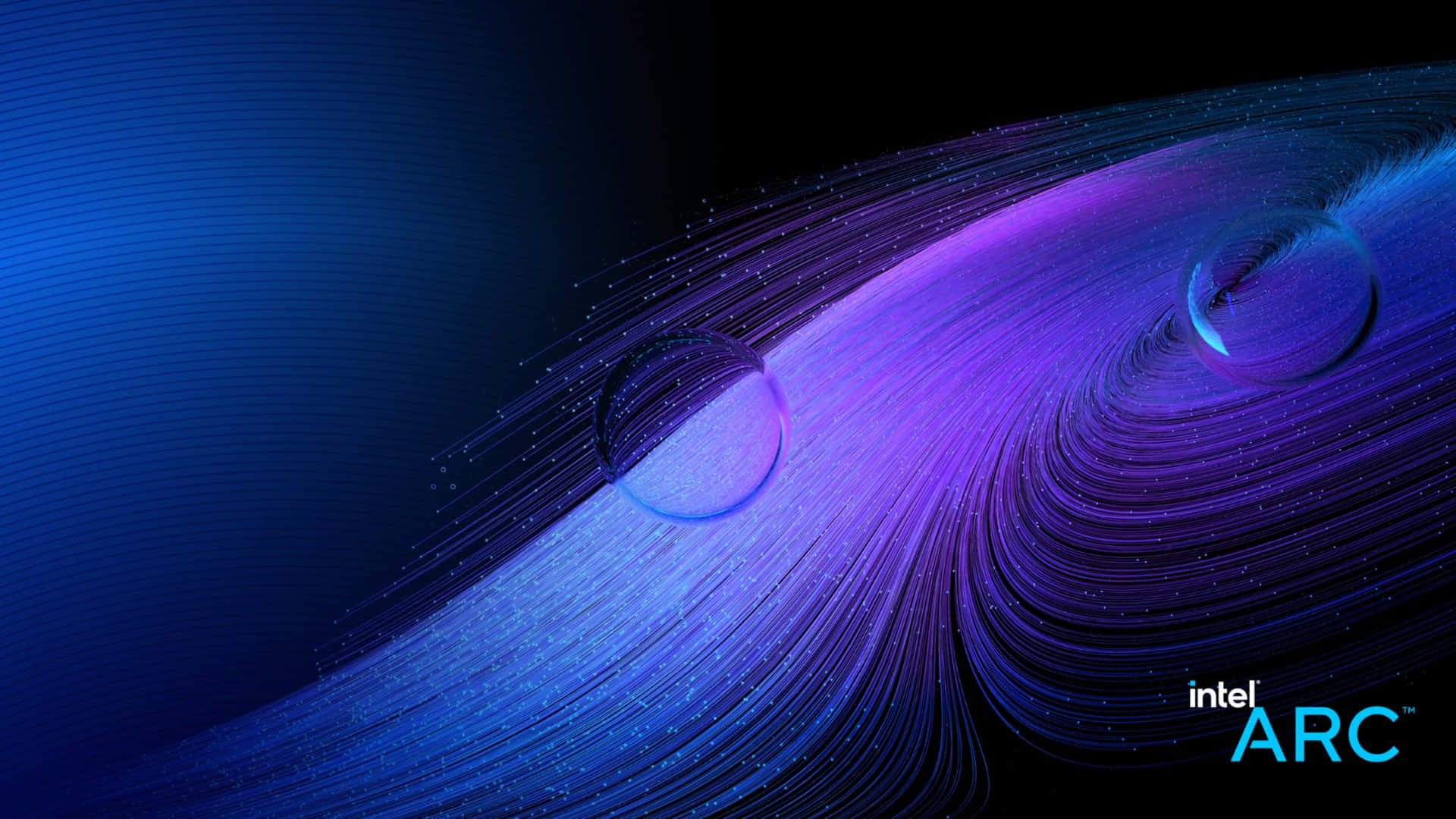 Intel A R C Graphic Abstract Wallpaper