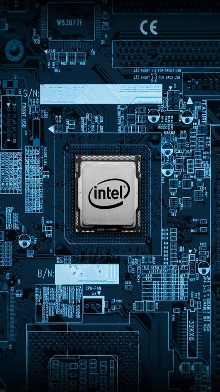 Intel Chipset Circuit Board Wallpaper Wallpaper