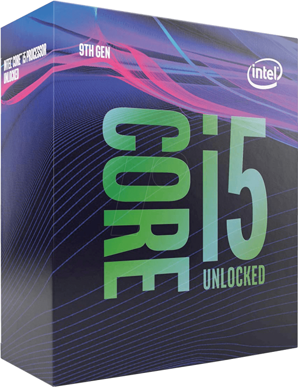Intel Corei59th Gen Processor Box PNG